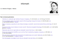 Desktop Screenshot of informath.org